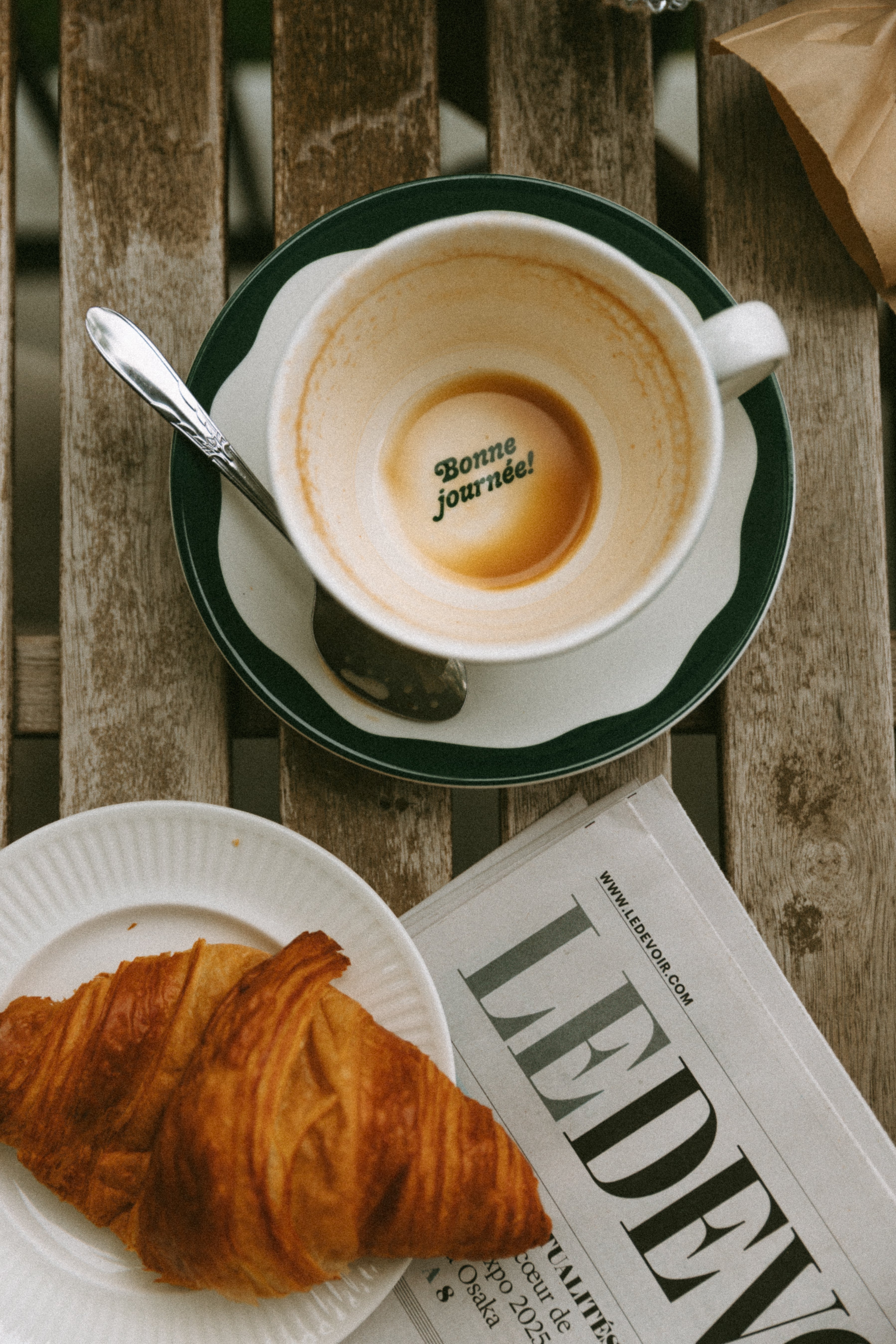 Tasse et assiette en céramique Coffee Lover Club