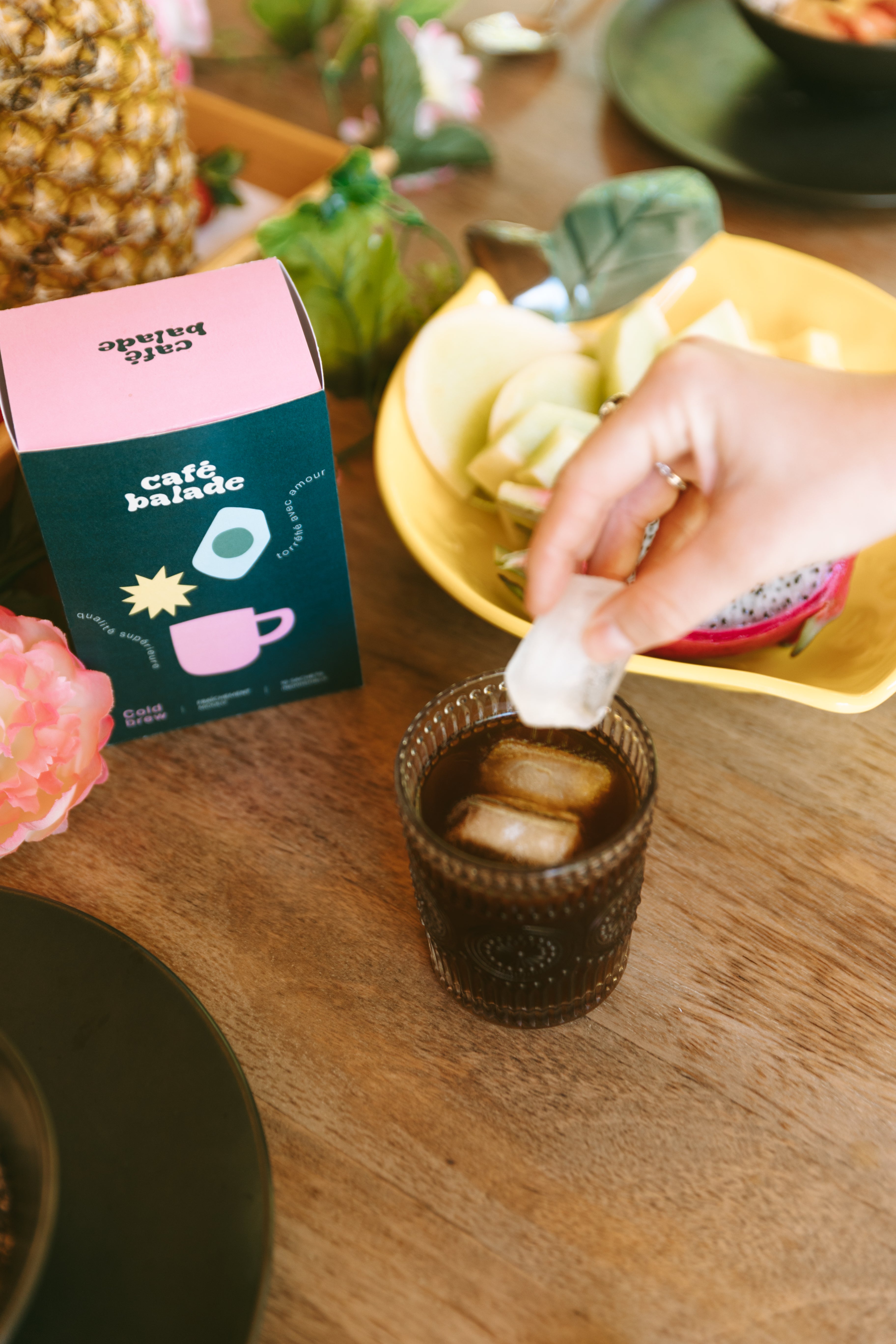 Boîte de sachets de cold brew